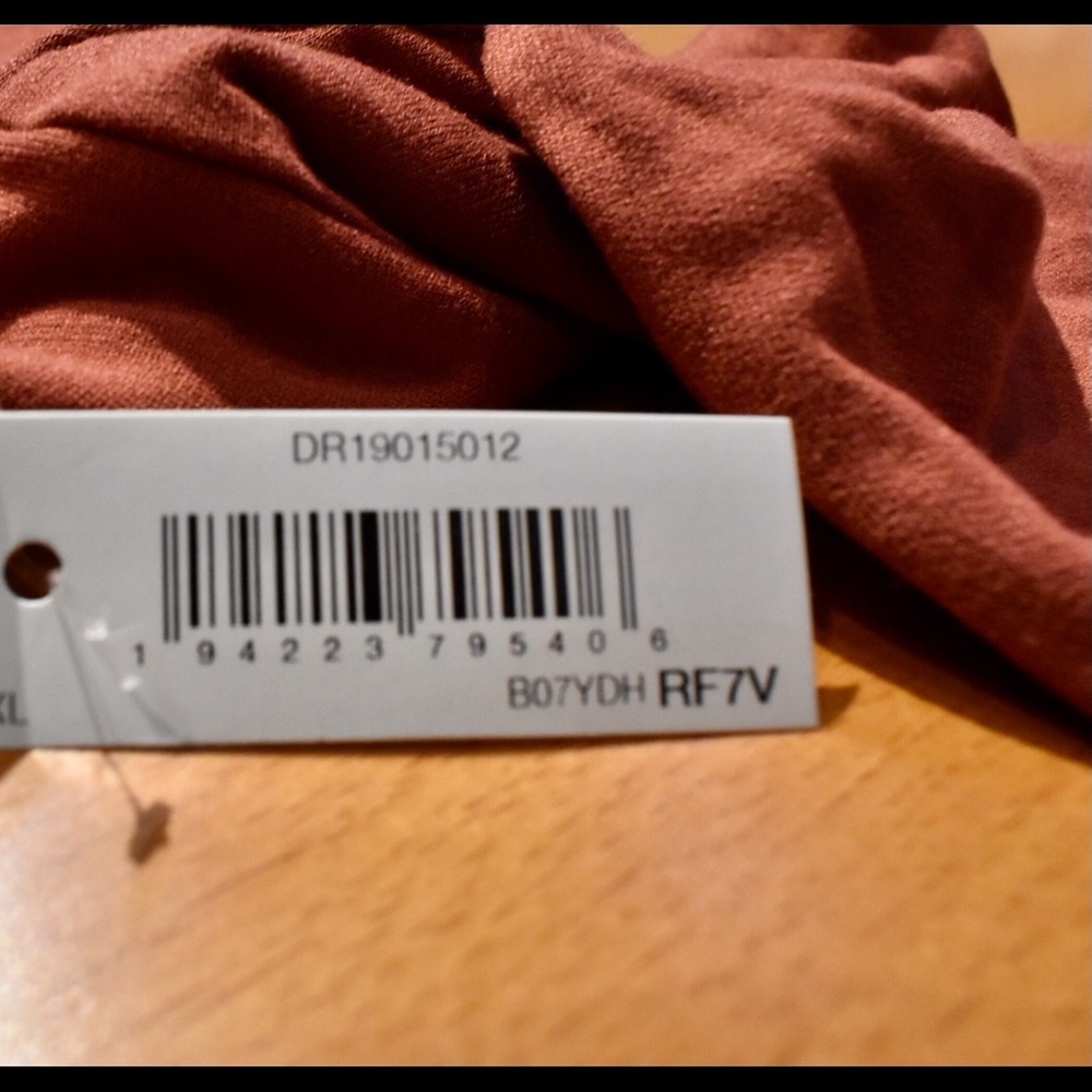 Daily Ritual Rust Jumpsuit NWT - Picture 5 of 5